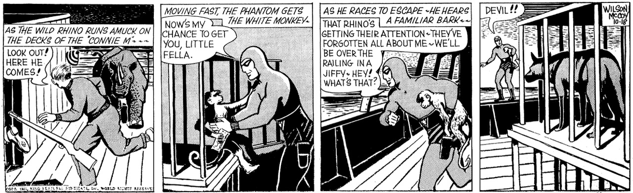 Wilson McCoy newspaper strip
