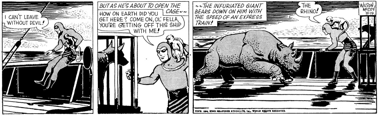 Wilson McCoy newspaper strip