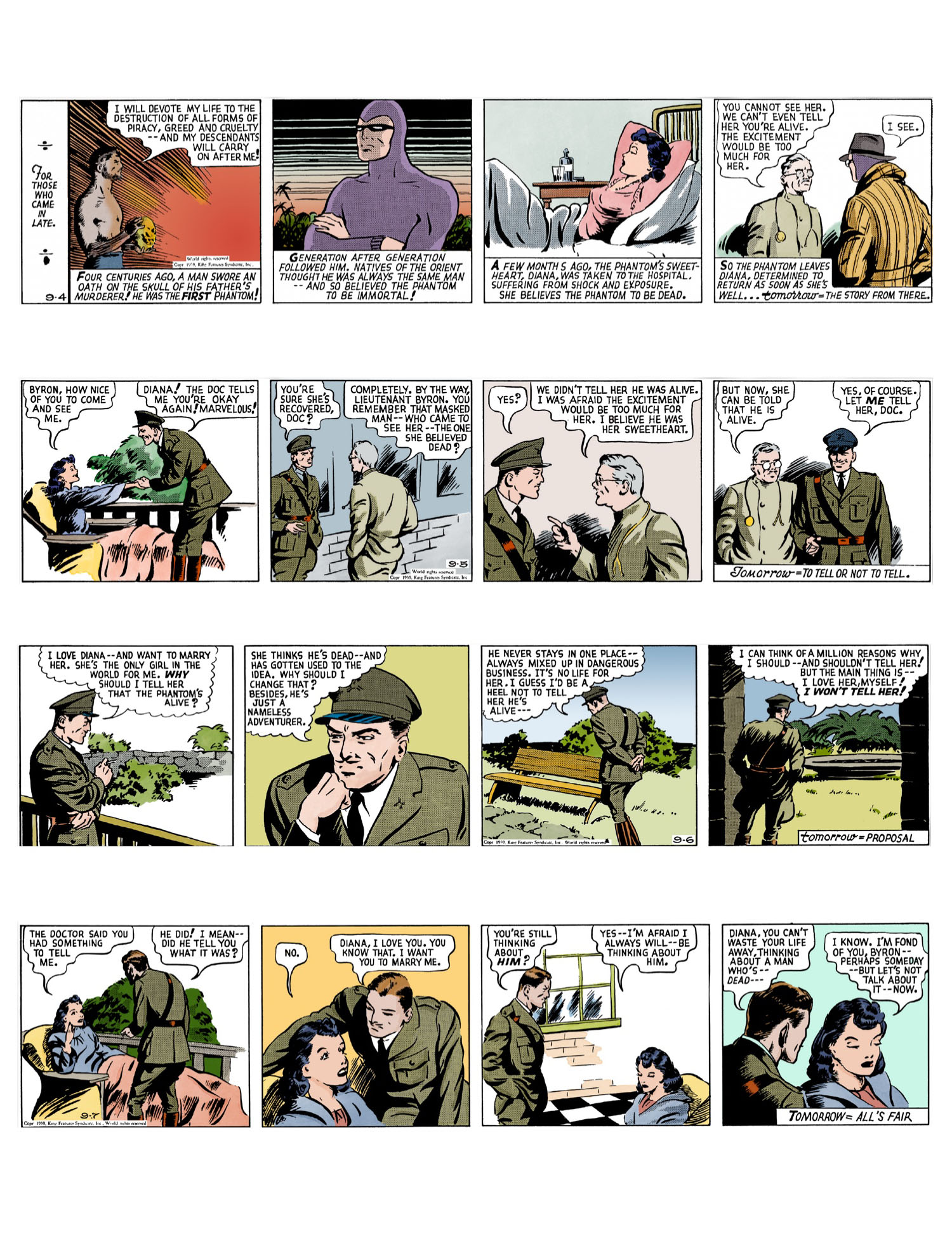 Four strips