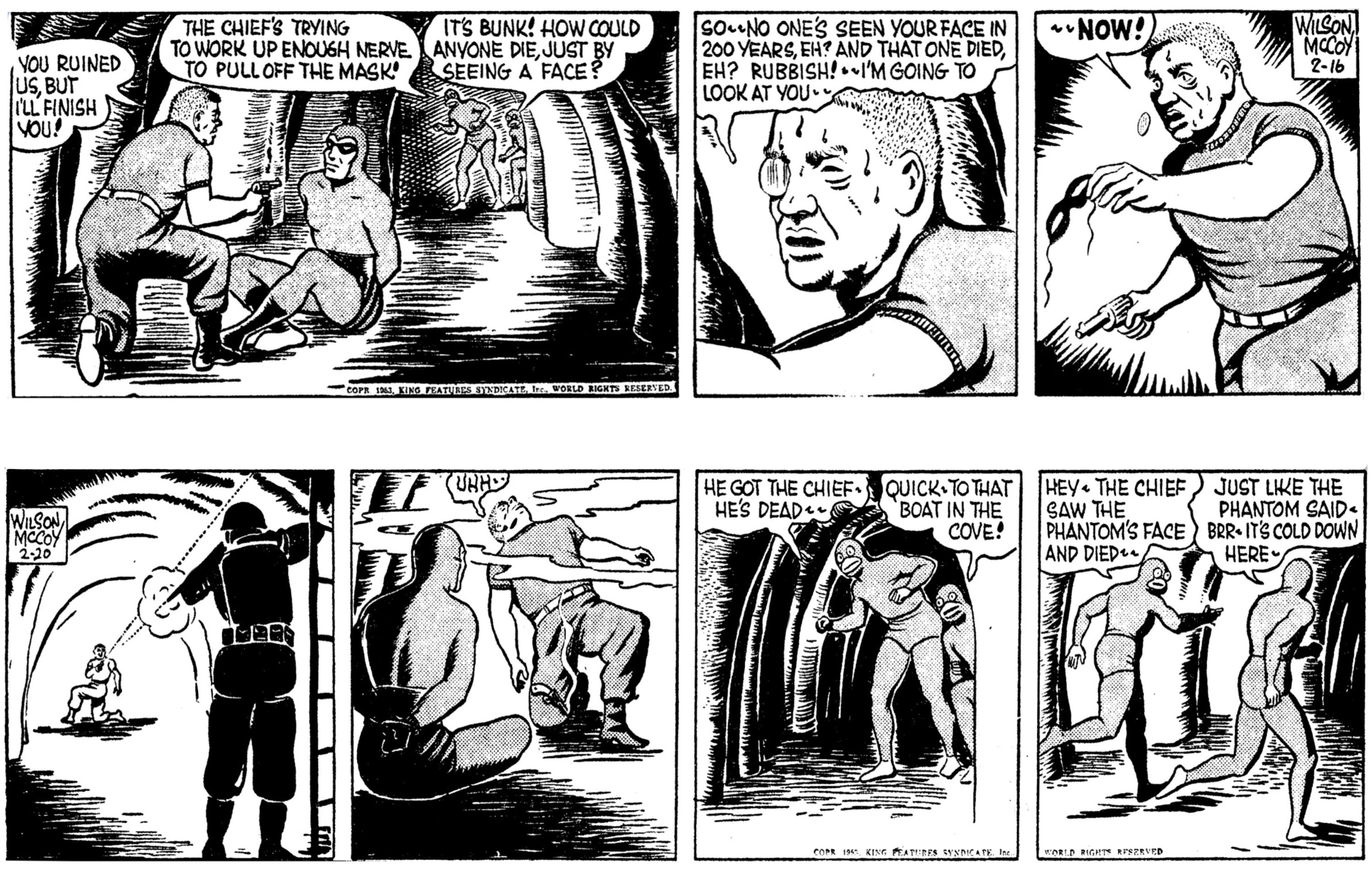 Placeholder for a complete comic strip