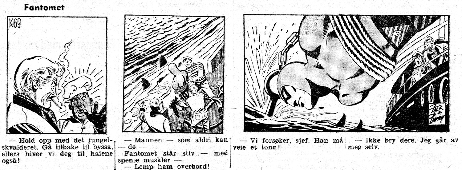 The first strip I ever saw, was a Sy Barry strip.